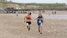 Finishing the Pier to Pier Race, South Shields to Roker, Sunderland.